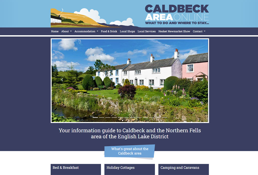 Website: Caldbeck Area Online, Cumbria