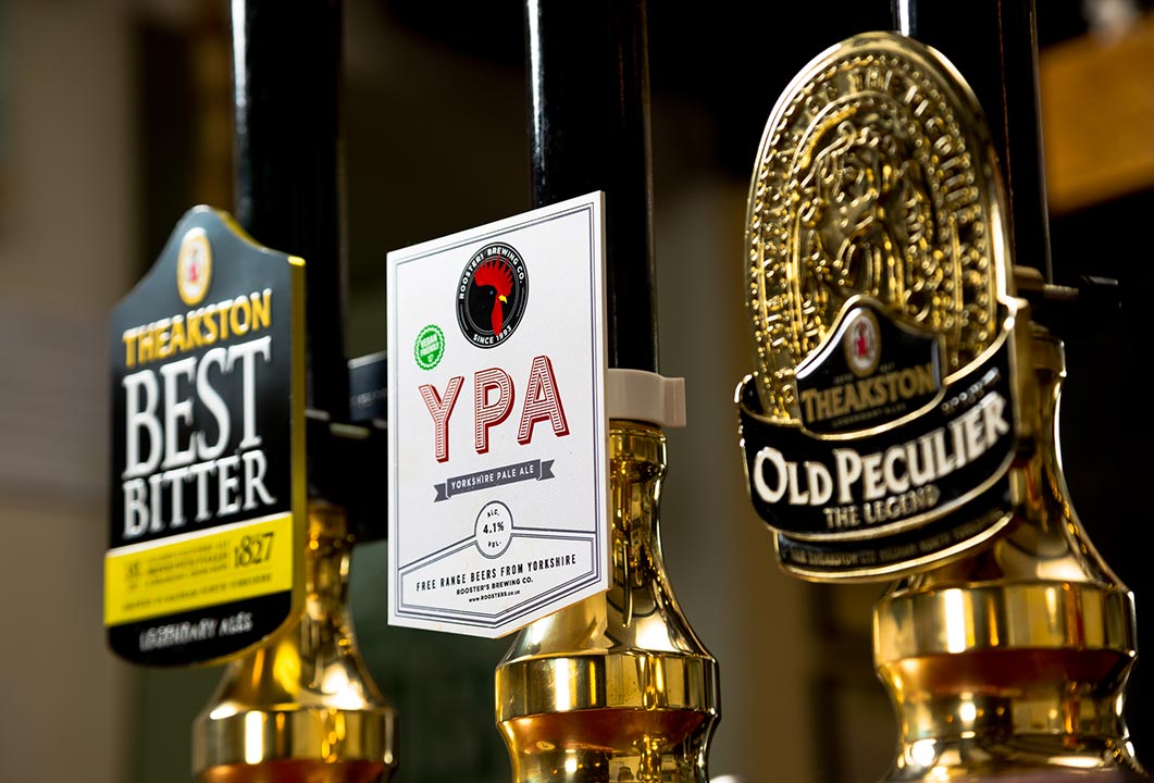 Yorkshire Real Ales from Theakston and Roosters Breweries